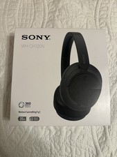 Sony WH-CH720N Black Wireless Bluetooth Over-Ear Headphones
