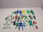 Vintage Misc POWER RANGERS Action Figures With Weapons Lot Bandai