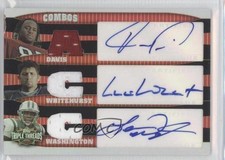 2006 Triple Threads Relic Combos 9/36 Charlie Whitehurst Vernon Davis Auto 0a1