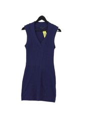 French Connection Bodycon Midi Dress UK6 in Blue