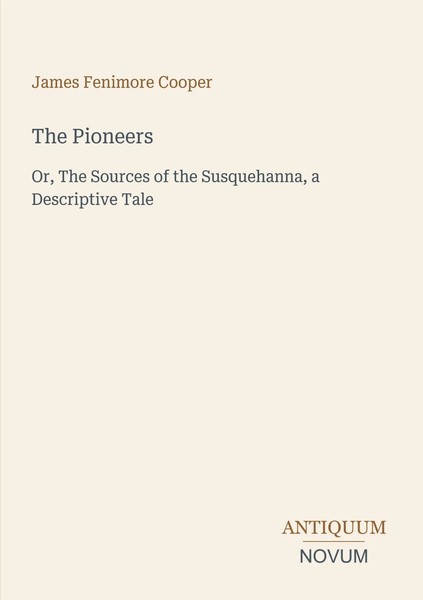James Fenimore Cooper | The Pioneers | Taschenbuch | Englisch (2026)-image