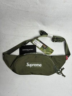 NEW Supreme small waist bag Olive Green fw22 100% Authentic - FAST