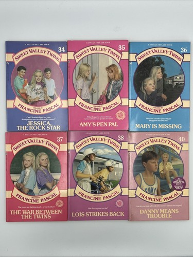 Sweet Valley High Books Lot of 41 Vintage Paperback Books Francine Pascal 1980’s - Picture 8 of 20