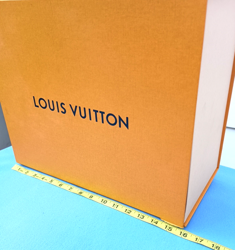 Louis Vuitton Box X Large Magnetisch Leer Geschenk Schuhe Stiefel 15,75"x 13"x 7,5" LESEN - Bild 21 von 23