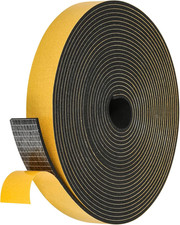 26Feet Weather Stripping Seal 1 Inch X 1/8 Inch for Door Window, High Density
