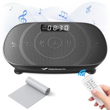 MERACH CV30 Pro Vibration Plate Exercise Machine MR-2398 Black - New Open Box