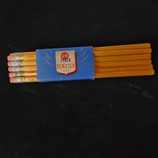 12 AW Faber Castell Pencils Bonded Lead Saphir 200 No2 Cardboard Wrap USA unused