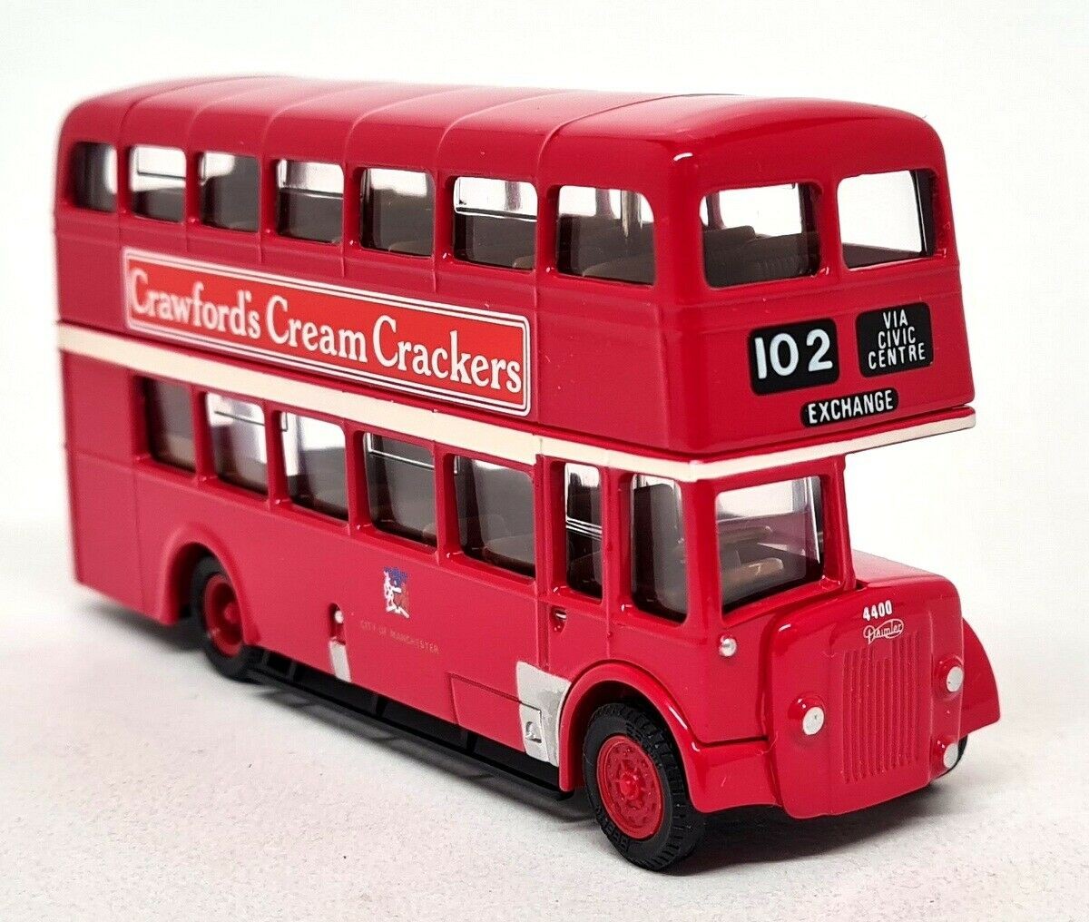 EFE 1/76 - Daimler CVG6 Manchester City 19801 Diecast Scale Model Bus