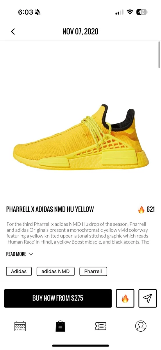 adidas NMD Human Race x Pharrell Yellow 2016 | eBay