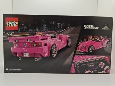 LEGO 77241 Speed Champions 2 Fast 2 Furious Pink Honda S2000 READY