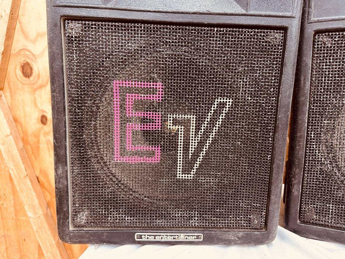 モニタースピーカー　Electro Voice EV Tapco 100S Electro Voice EV Tapco Model 100s Stage Monitor Speaker Pair | Reverb