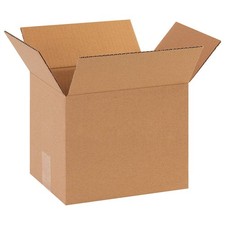 GRAINGER APPROVED 11R188 PK 25 Shipping Box,10x8x8 in 11R188