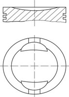 Mahle Kolben 009 36 00 FüR Autobianchi Passend FüR Fiat Lancia