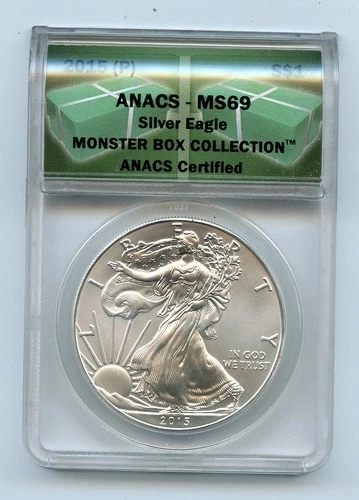 Photo of a 2015-P American Silver Eagle from an eBay listing that sold on Jul 19, 2026