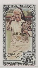 2019 Topps Allen & Ginter Mini Black Sister Mary Jo Sobieck #161 6ns