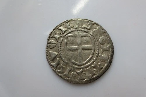 Deutonic order medieval silver schilling Gisbrecht von Rutternberg 1424-33 Reval