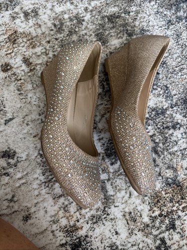 Top Moda Glitter Ballet Flats - Picture 2 of 5