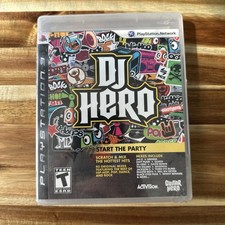 DJ Hero (Sony PlayStation 3, PS3 - 2009) FACTORY SEALED