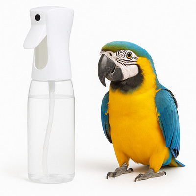 Papageien-Badzerstäuber Extreme MistMaker 300ml - für gesunde Vögel, weiß