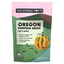 Wilderness Poets Oregon Pumpkin Seeds 8 oz 226 8 g Gluten-Free, Organic, 30.38 per gallon