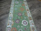 Turkish Oushak Rug,Modern Multicolored Area Rug,Handmade Bohemian Rug 2.6x10 Ft — photo 4