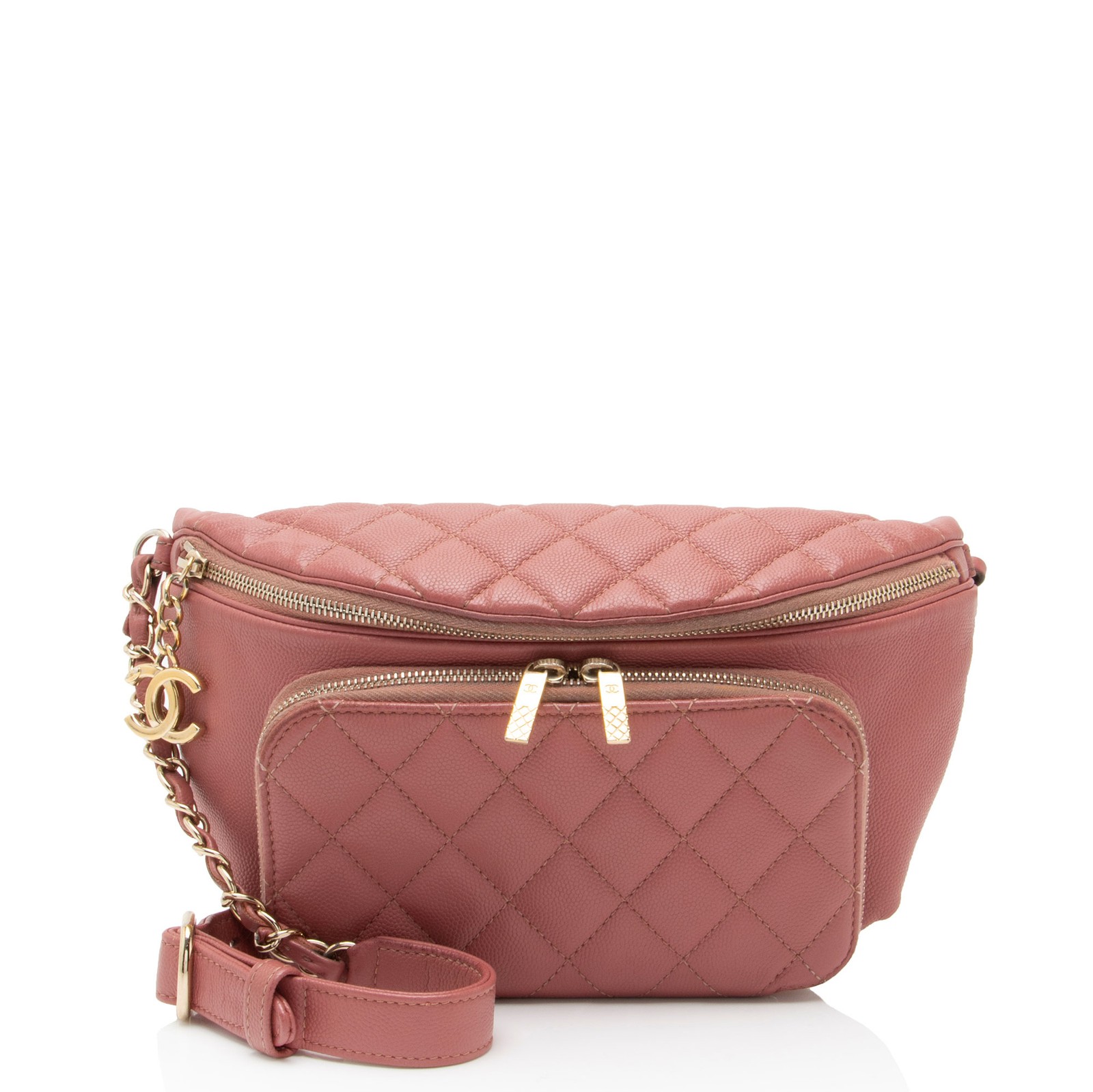 Chanel Caviar Leather Business Affinity Waist Bag-image