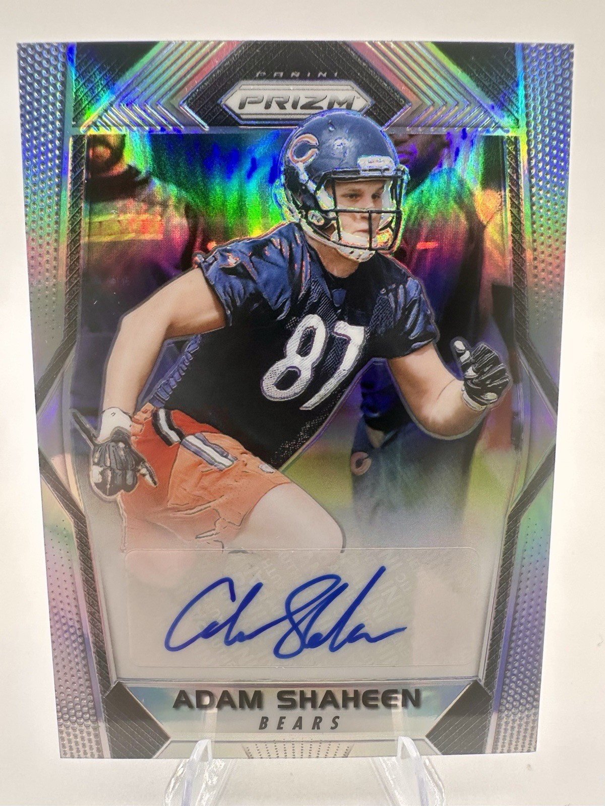 Adam Shaheen Panini Prizm Rookie Autographs #ASH Base