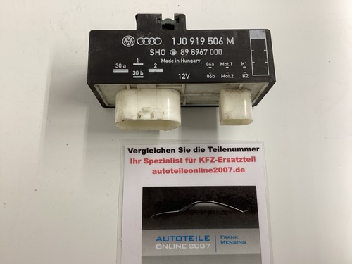Skoda Fabia Steuergerät Lüftersteuergerät Motorlüfter Gebläse 1J0919506M