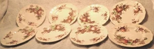 (8) Johnson Brothers Harvest Time England Bread &Butter plates- 6 3/8"