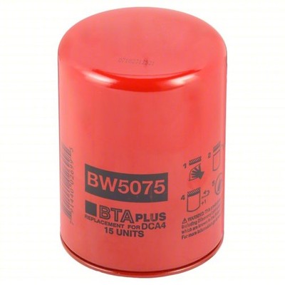 Baldwin BTA PLUS Coolant Filter 1116-16 Thread Red BW5075 SpinOn DCA4 Replacemen