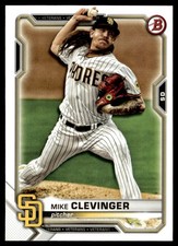 2021 Bowman Mike Clevinger San Diego Padres #53