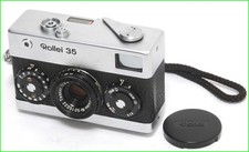 Rollei 35 GERMANY 35mm viewfinder camera w. Zeiss Tessar 3.5/40mm lens