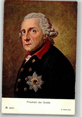 38168175 - sign. Graff Portrait des preussischen Koenigs Verlag Ackermann Serie