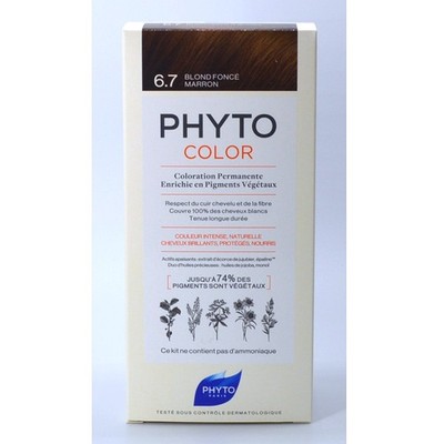 Phyto PhytoColor Permanent Color Enriched with Botanical Pigments Kit Pick #6.7
