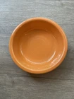 Fiesta Ware Fiestaware 7” Soup Salad Cereal Bowl Orange “HLC fiesta Made In USA”