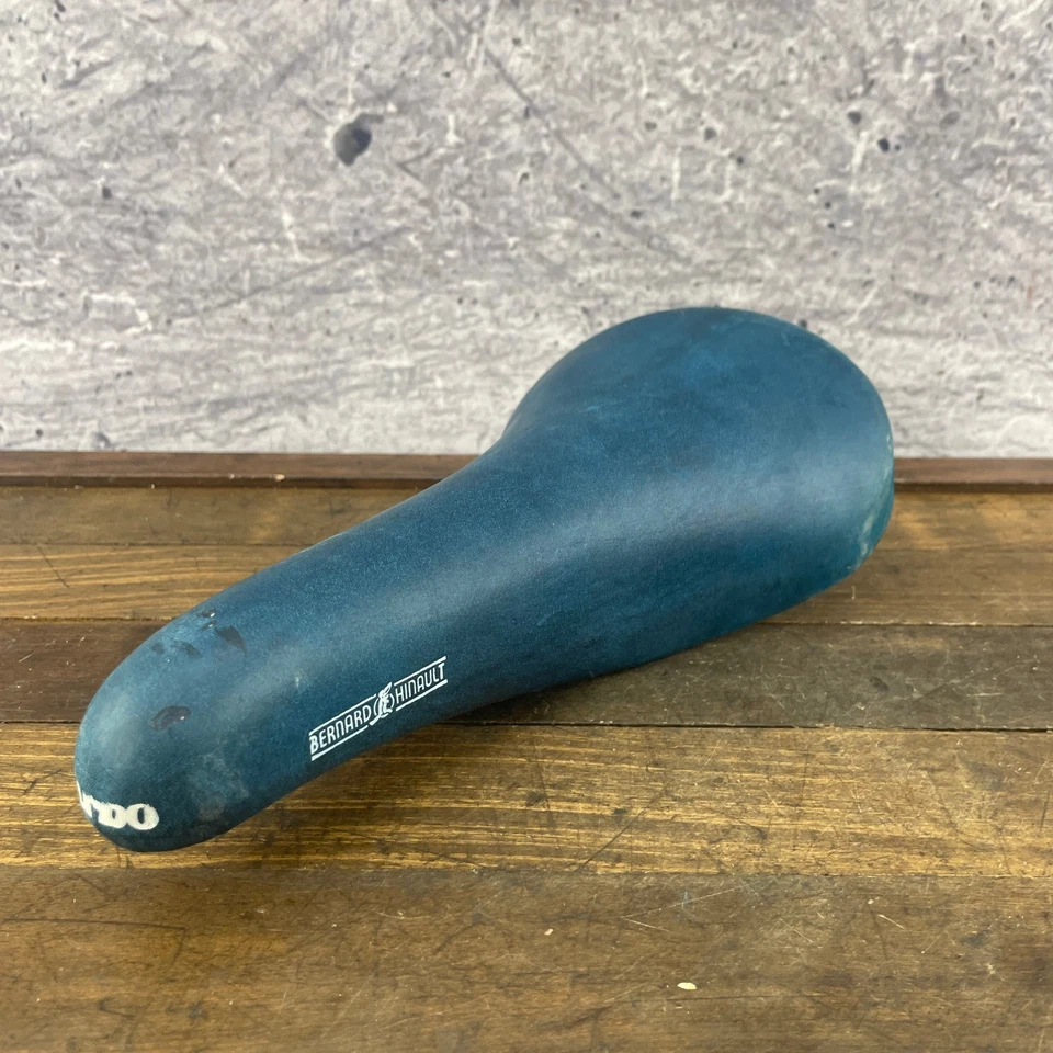 Sillín Bernard Hinault vintage asiento turbo azul Selle Italia años 80 90 MTB Foto 3 de 4