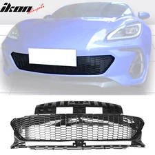 For 22-25 Subaru BRZ ZD8 GR Honeycomb Style Gloss Black Front Bumper Hood Grille