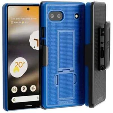 For Google Pixel 6a Belt Clip Case, Slim Phone Case with Holster