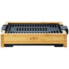 APIX Smoke Reduction Grill Hot Plate Roaster Bamboo AGP-242 BB Yakiniku AC 100V 