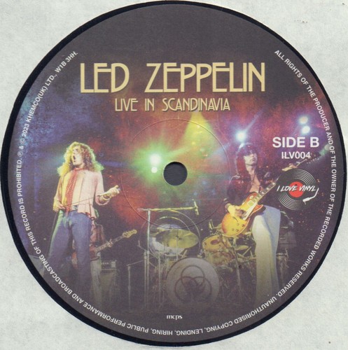 Led Zeppelin-Live In Scandinavia, Brand new LP, 1969 recordings. - Picture 5 of 5