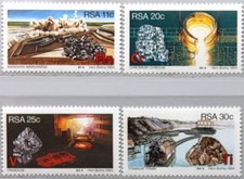 RSA SOUTH AFRICA SOUTH AFRICA 1984 647-50 Minerals Minerals Strateg. Meaning **