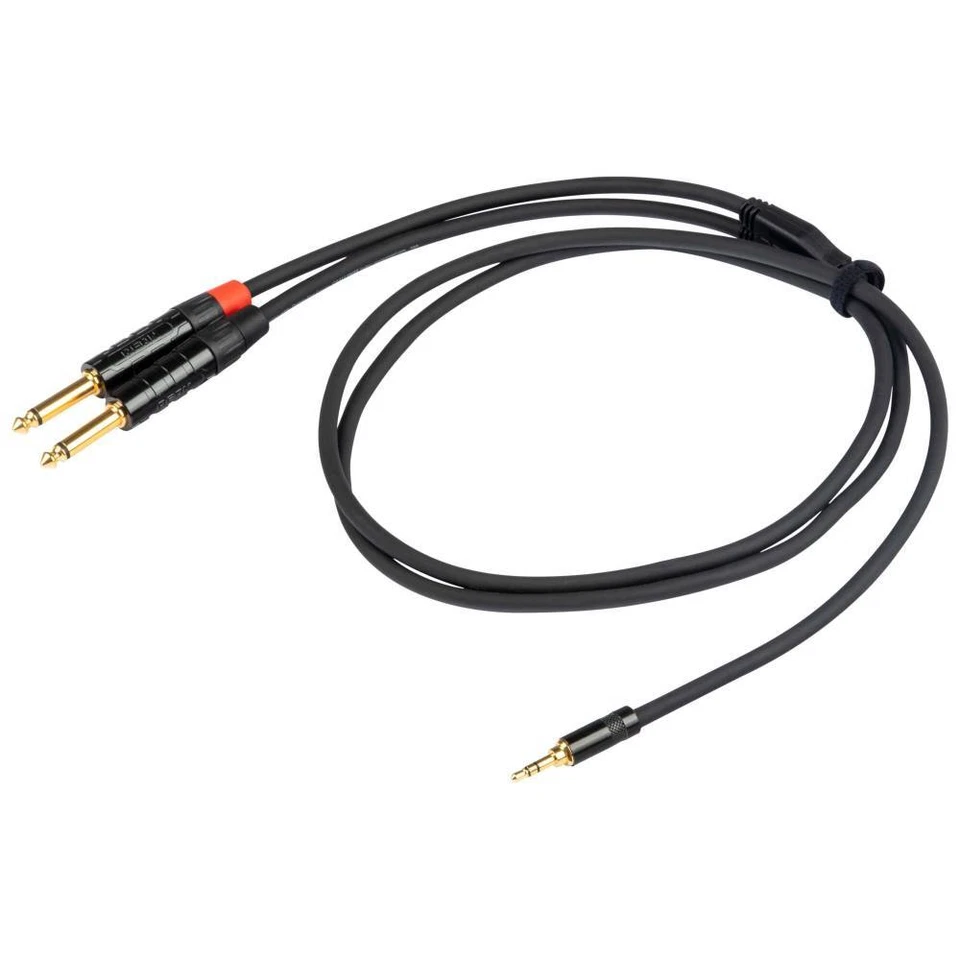 PROEL CHLP170LU15 CAVO AUX AUDIO JACK 3,5 Y PER PC COMPUTER cavetto MIXER 1,5m