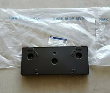 NEW 2018-2019 Ford Explorer Black Front License Plate Mounting Bracket, OEM 