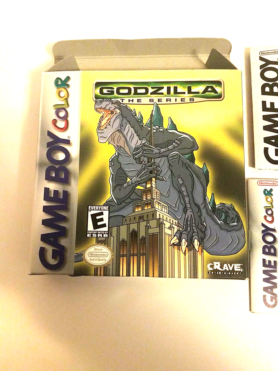 Godzilla: The Series (Nintendo Game Boy Color) CIB Complete