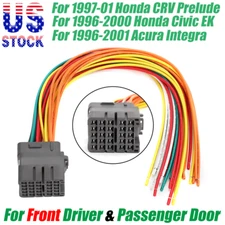 For Honda Civic 1996-2000 Door Jamb Harness Pigtail Connector Repair Wiring Plug