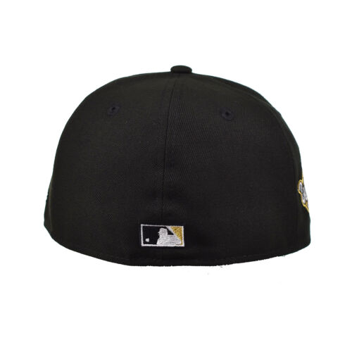New Era MLB Atlanta Braves World Series 59Fifty Men's Fitted Hat Black - Picture 4 of 5