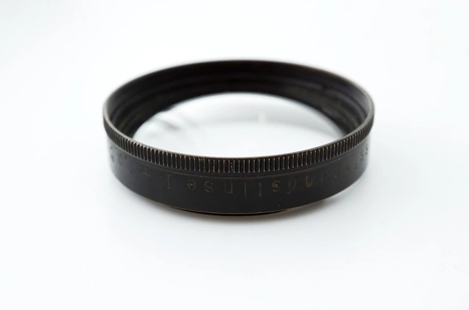 Brass Schneider Kreuznach jsco focusing lens I +1.0 diopter Filter 36mm - Image 3 of 4