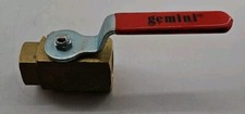 Gemini Valve - 1 86-1-RT-6 - 1" Brass Ball Valve - 720 psi C.W.P.