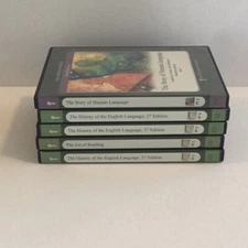 Great Courses History English Language Art Reading Learning DVD Lot Homeschool