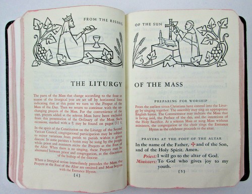 The Maryknoll Missal Vatican II Edition Copyright 1966 by P.J. Kenedy & Sons - Picture 8 of 9